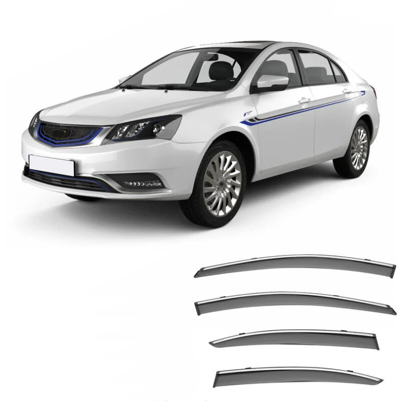 

Side Window Deflector Weather Shield Window Visor Awnings & Shelters For Geely Emgrand EV Pro 2014 2015 2016 2017 2018 2019-2023