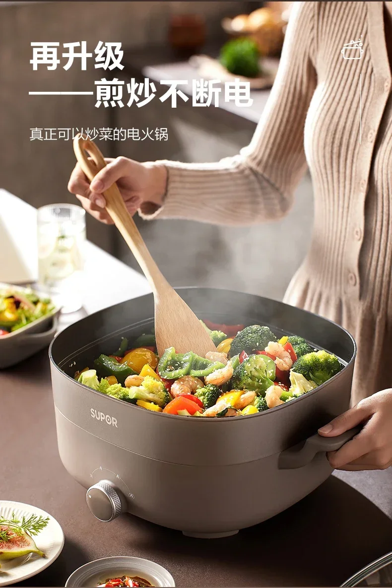 Мультиварка большой емкости 220 В для горячей кастрюли, тушения, гриля и многого другого