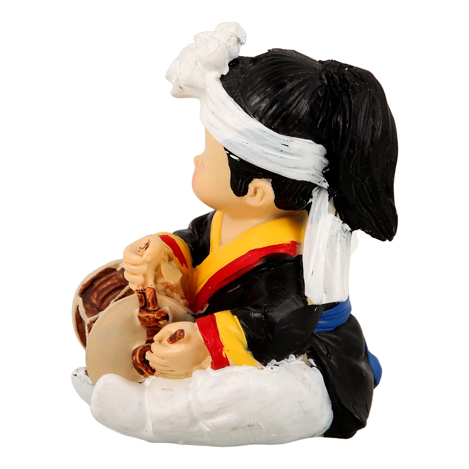 

Корейский декор ханбок, традиционное мультяшное украшение для рабочего стола из смолы, домашний офис, комната, витрина, статуи ручной работы