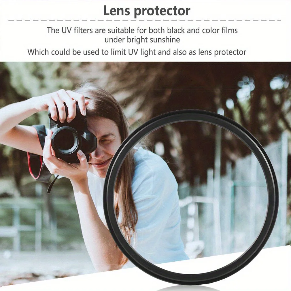 49mm 52mm 55mm 58mm Ultraviolet UV Filter Slim Frame Lens Protector For Sony Nikon Camera