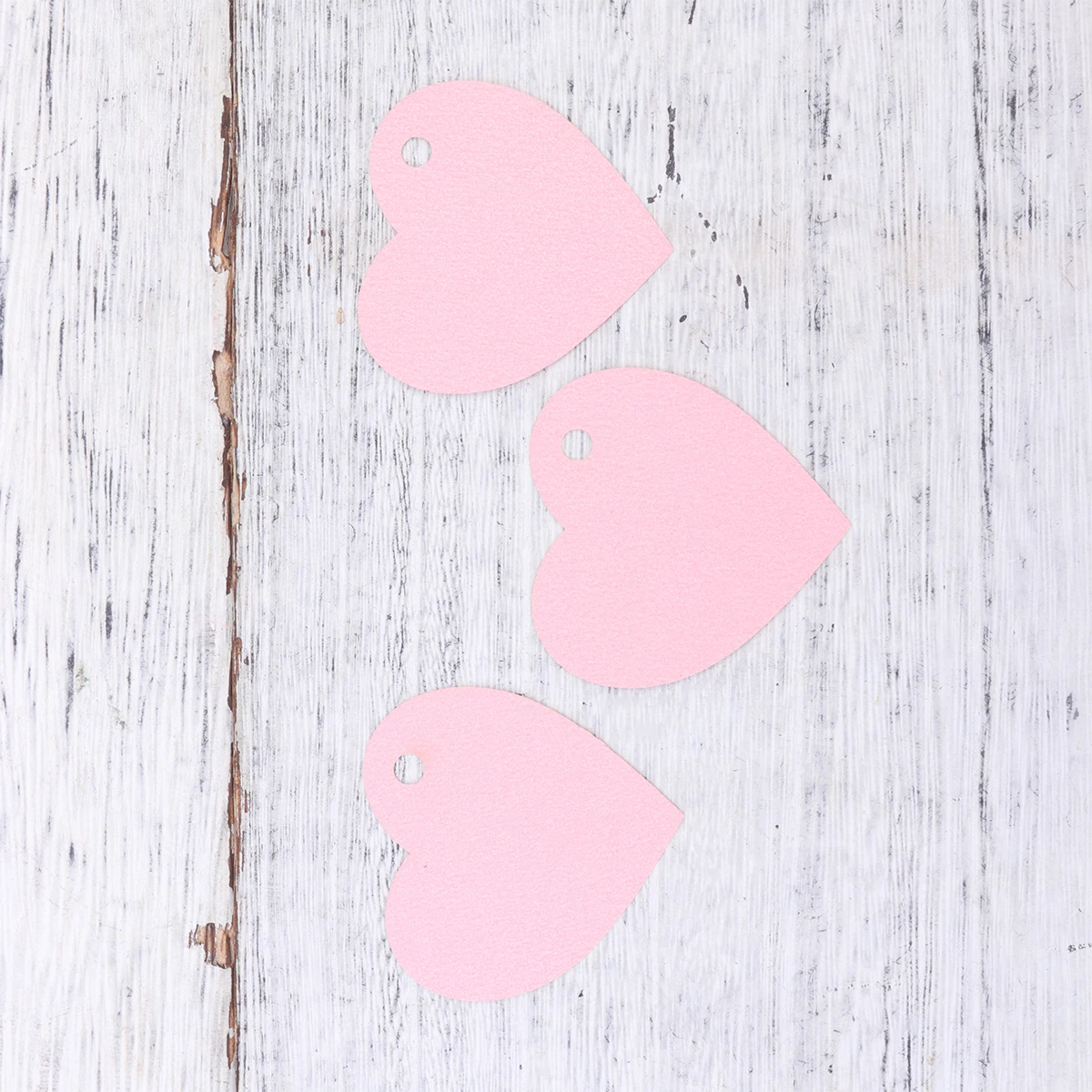 100 قطعة على شكل قلب علامات تعليق ورق وردي ملصقات هدايا عيد الحب أتمنى ديكور حفل زفاف علامة هدية علامة قلب #3