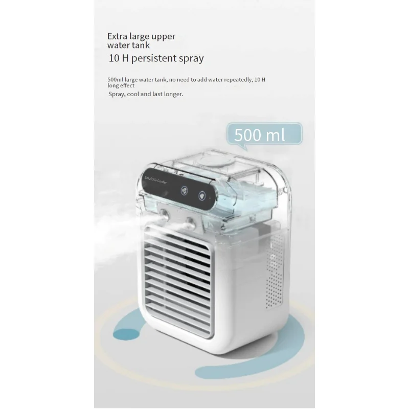 USBMini مكيف الهواء مروحة سطح المكتب مروحة تبريد المياه عنبر المحمول مروحة كهربائية التبريد مبرد الهواء