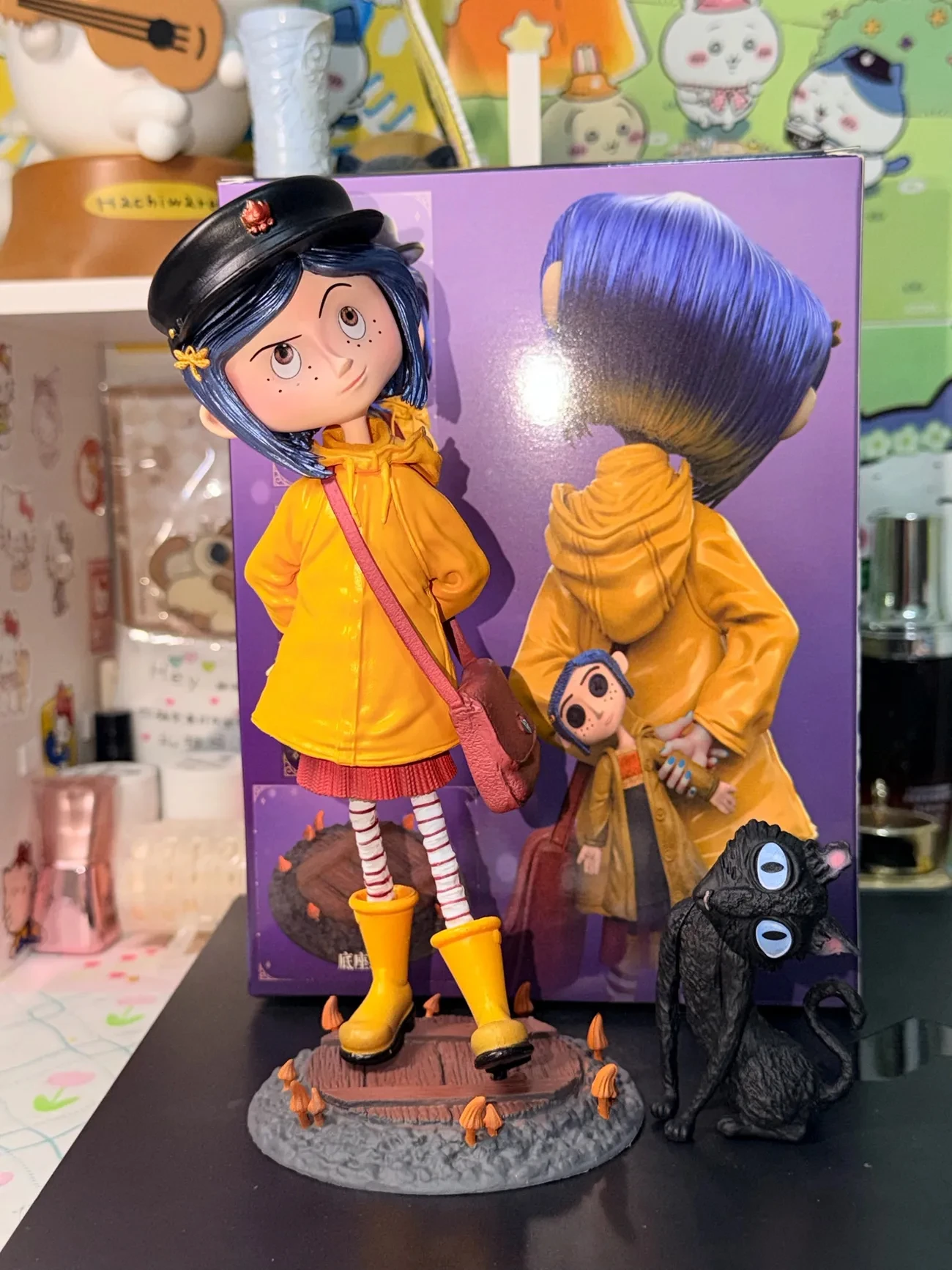 Coraline Figure Button-eyed Wybie Action Figurine Coraline & The Secret Door Figures Pvc Statue Model Doll Toy Birthday Gift view 5