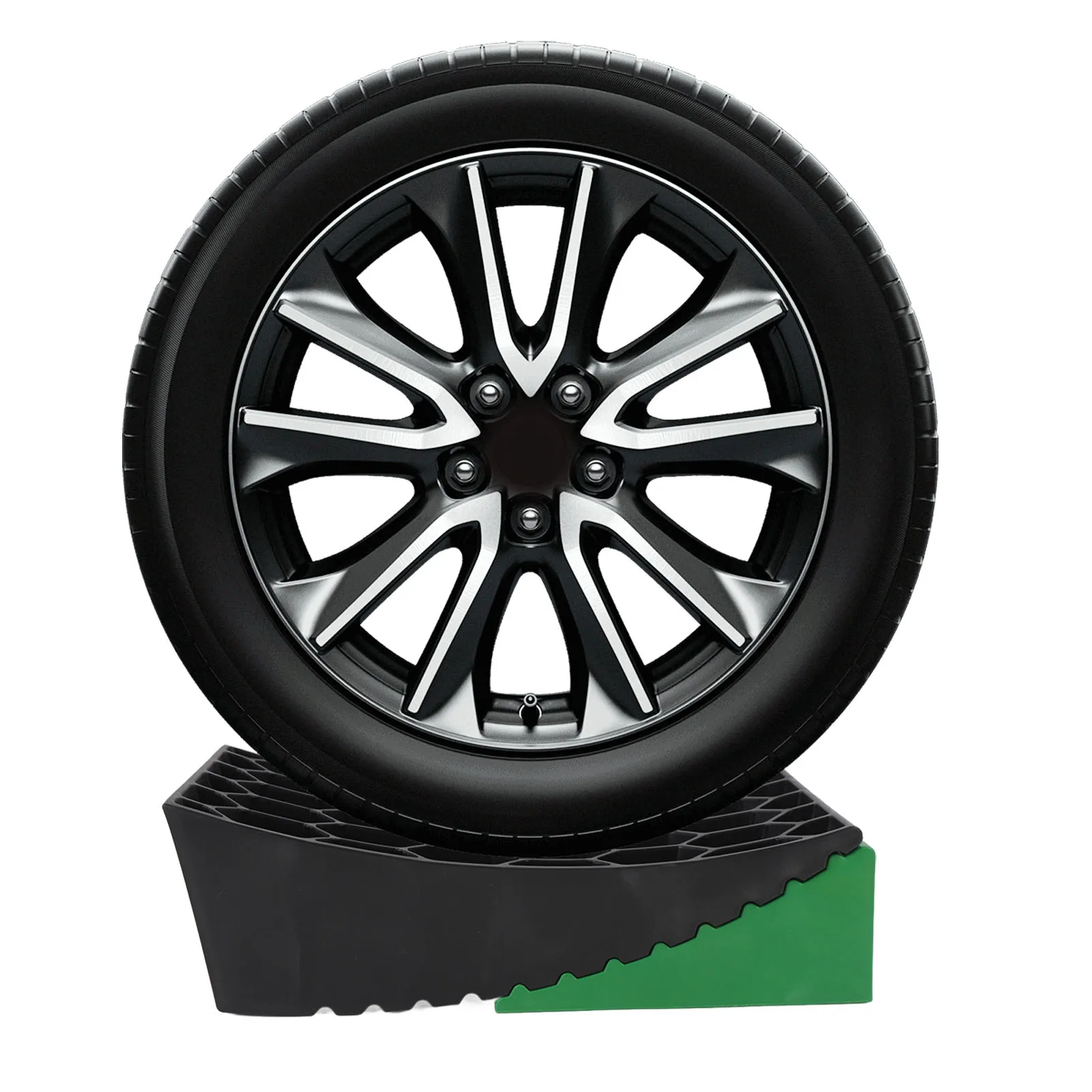 

RV Curved Leveling Block 35000lb Load Capacity Pressure Proof Campervan Versatile Lightweight with Anti Slip Pads for Motorhome