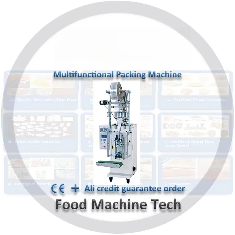 Pacote de máquina de amarrar alimentos portátil Americhi + máquina de embalagem de saco de pó vertical + máquina de embalagem de alimentos caixa de alumínio