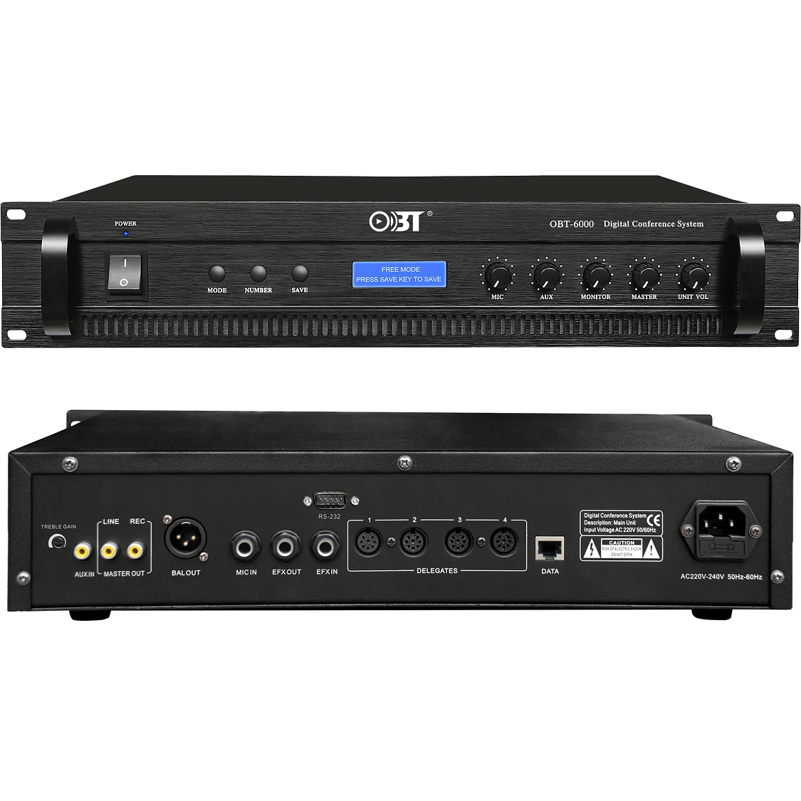 

Professional Conference Microphone System Equipment Meeting UHF Digital Wireless Video Conference System