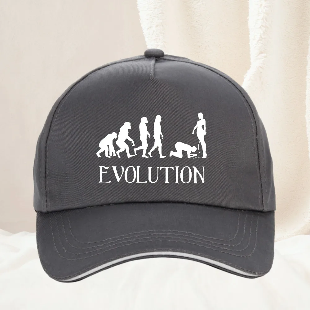 Funny BDSM Evolution hat for Men Women Summer Style baseball cap Outdoor Adjustable Hat All Seasons Travel Gift Headwear 3