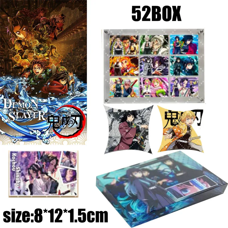 

Demon Slayer Cards Booster Box Collection Xiangnan Wholesale Playing Cards Games Board Party Kids Toys Mystery Pack