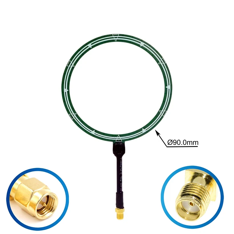 

EMI/EMC Near-Field Probe Conducted Radiation Testing Magnetic/Electric Field Antenna Diameter 90mm