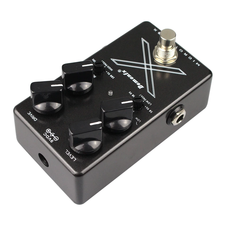 Demonfx-Microtubes X Bass Effect Pedal, Overdrive Pedal, New