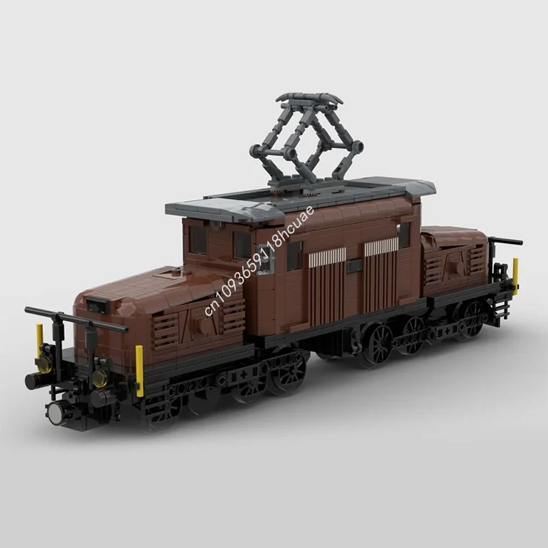 

929pcs MOC DE 6 Trained Model Building blocks Construction DIY creative idea Education Christmas gift Brick toy Kids Birthday