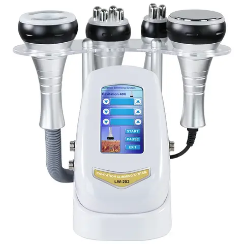 New 4 in 1 Laser Radio Frequency RF 40K Cavitation Lipo Slimming Ultrasonic Liposuction Cavitation Machine For Spa Body Shape