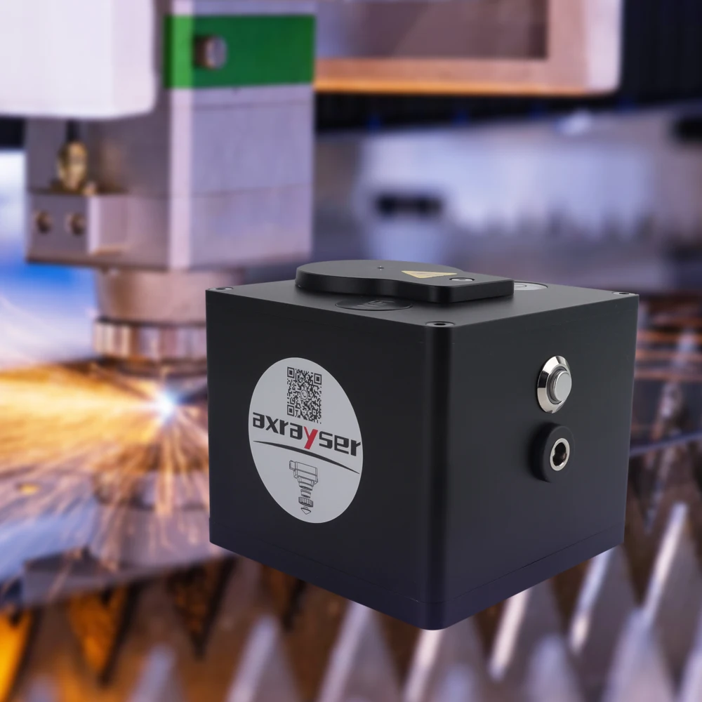 AXRAYSER Fiber Laser Manual Centering Instrument Nozzle Visual Aligner for Laser Cutting Head Beam Center Calibration