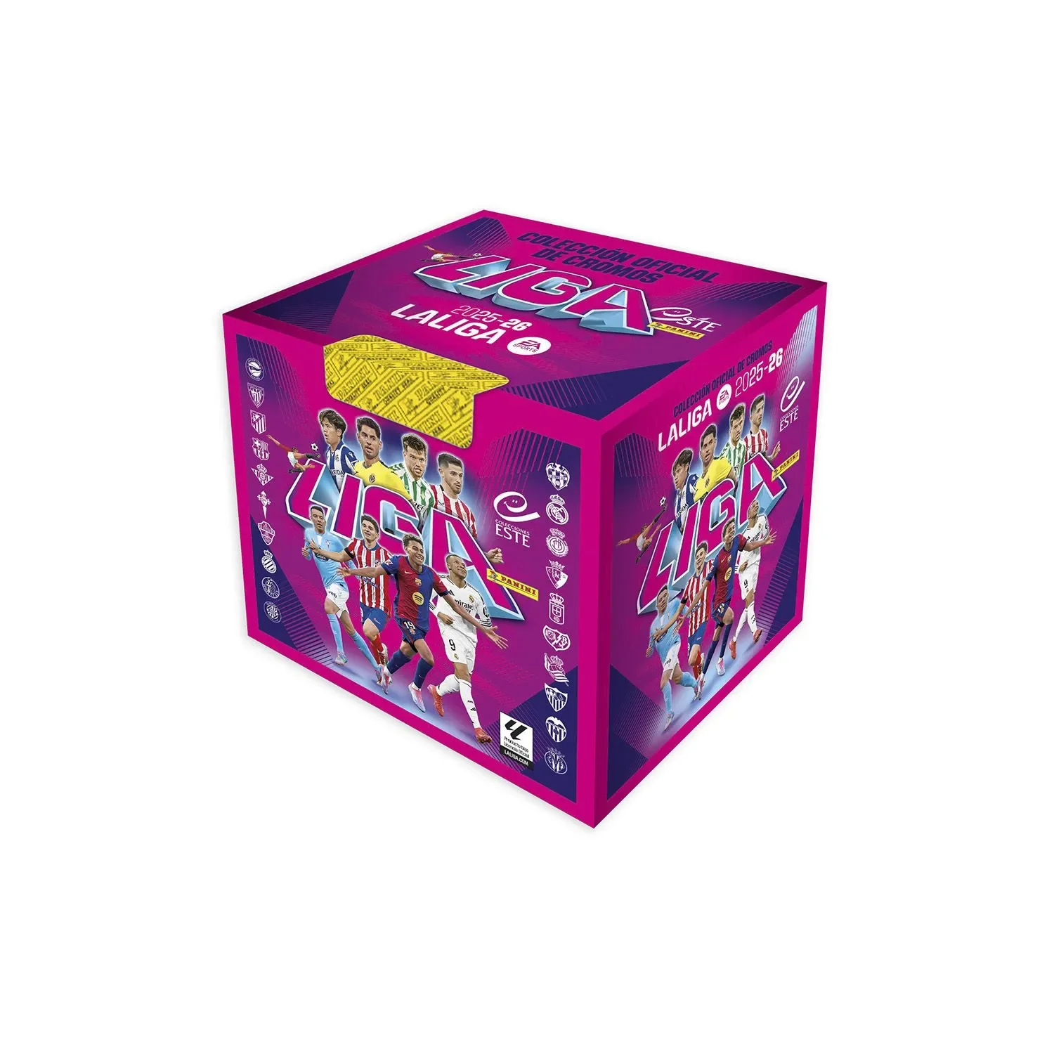 Caja de 50 Sobres cromos | Panini Adrenalyn La Liga EA Sports 2025-2026 edicion exclusiva la Liga