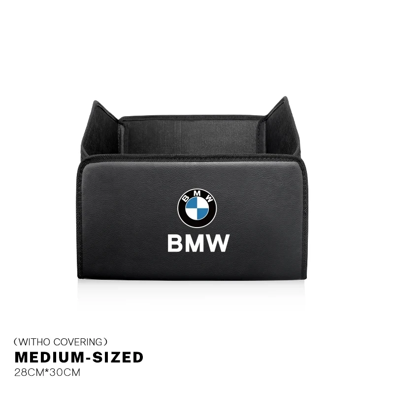 Car Trunk Organizer Box Foldable Storage Tidying Bag Accessories For BMW X1 X2 X3 X5 X4 X6 X7 iX3 F20 F10 F07 E70 E46 E90 E92 E6