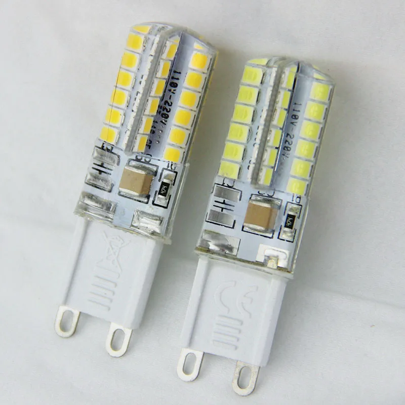 

No Flicker G9 -2835-48D 5W LED Bulb Lamp AC 220V G9 Spotlight Chandelier Lighting Replace Halogen Lamps