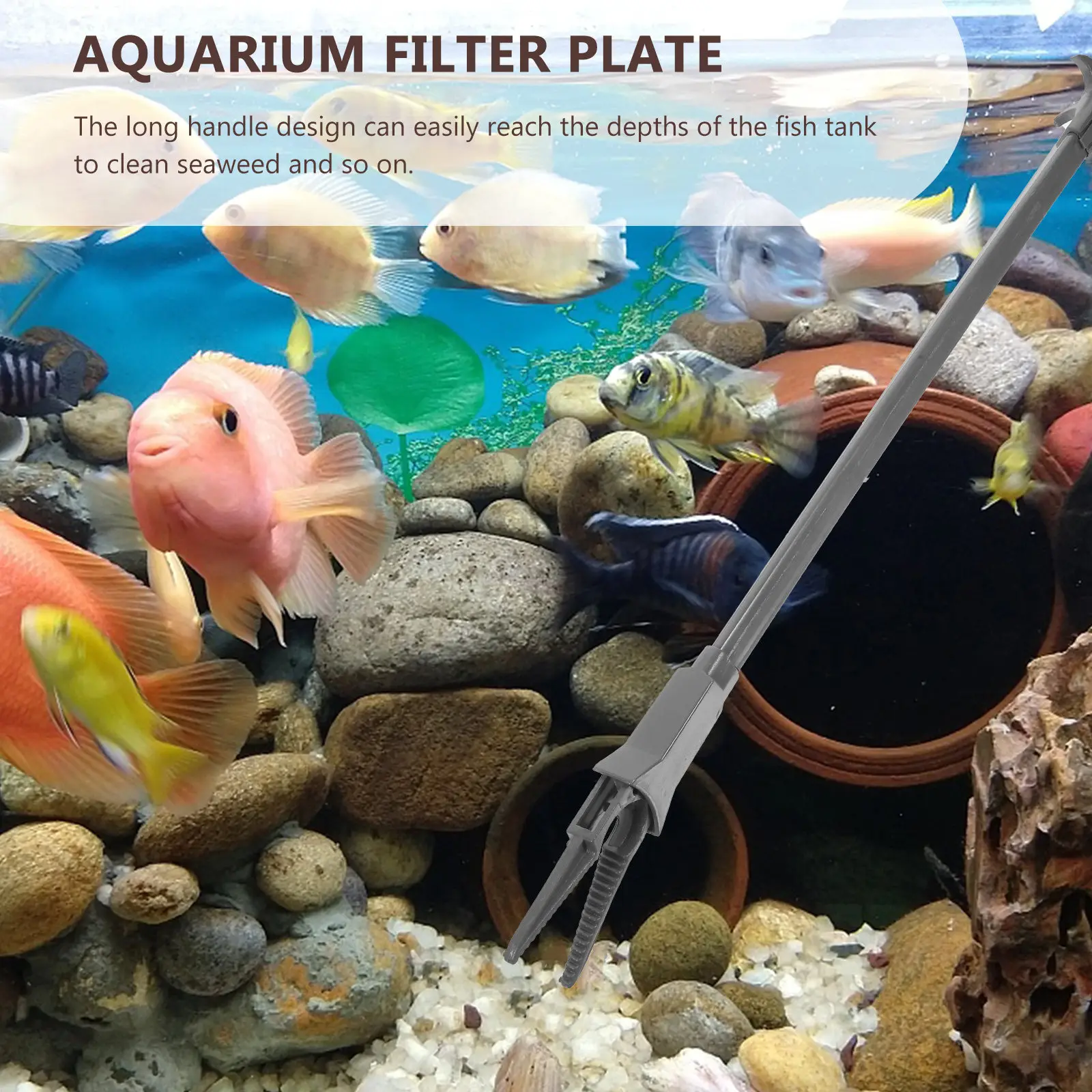 3Pcs Aquarium Tweezers Plastic - огляд і ціна Planted Aquarium Maintenance Kit