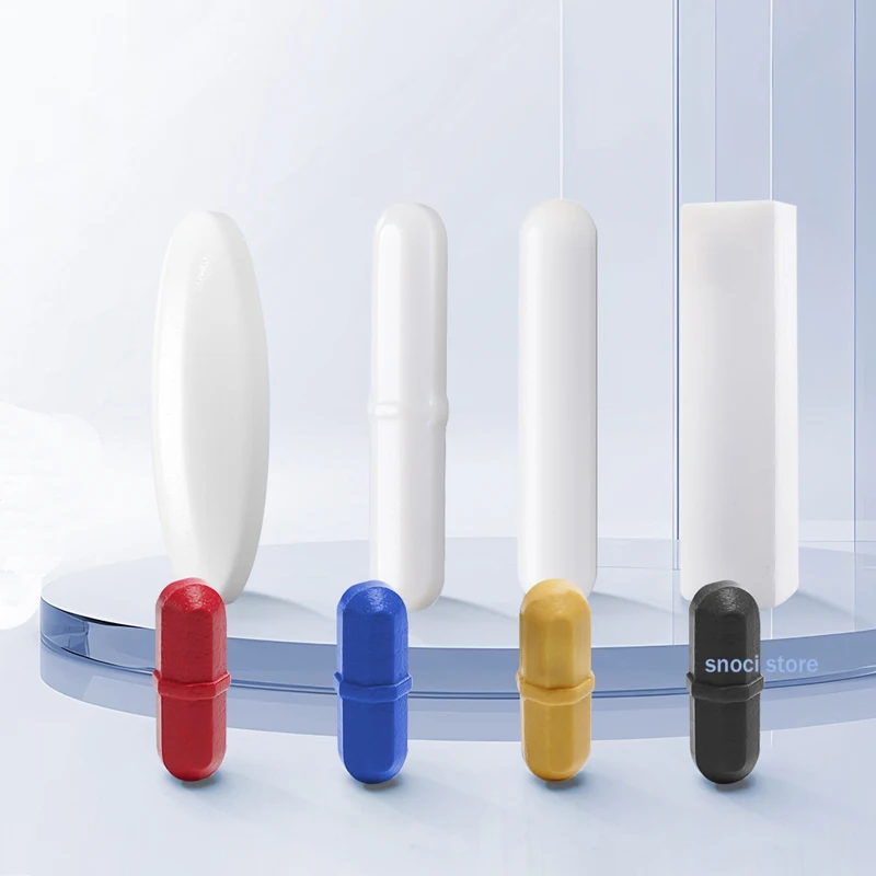 PTFE Magnetic Stir Bar Magnetic Stir Rod  Multi-specification Magnetic Mixer Bars For Scientific Experimentfor Laboratory Test
