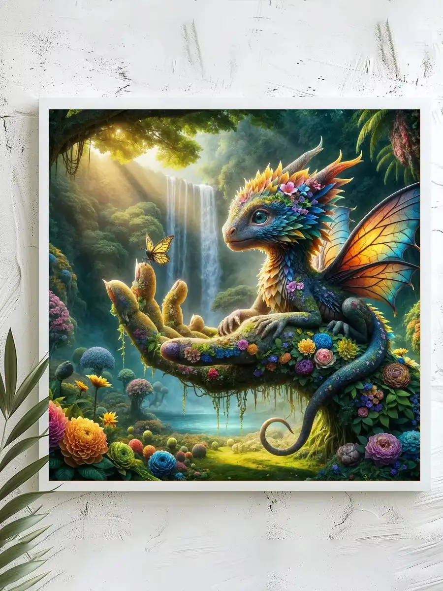 1 Stück 40x40 cm/15,74 Zoll, 11Ct/14Ct Kreuzstich-Set, DIY Valentinstagsgeschenk, Stickerei-Set für Festivals, Tiermotiv – Detail 1