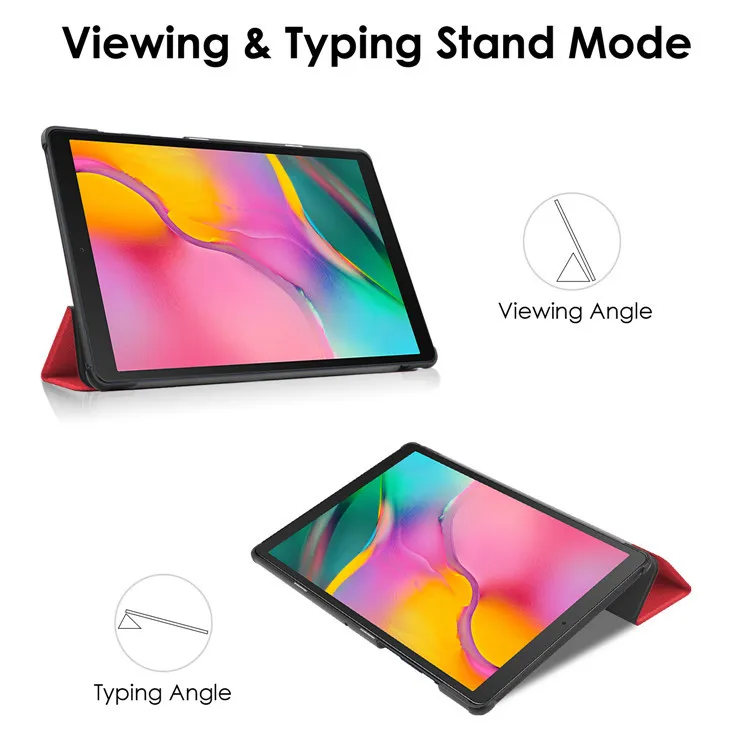 Für Galaxy Tab A 10.1 2019 T510 T515 Tablet - Schutzhülle SM-T510 Lederhülle – Detail 7
