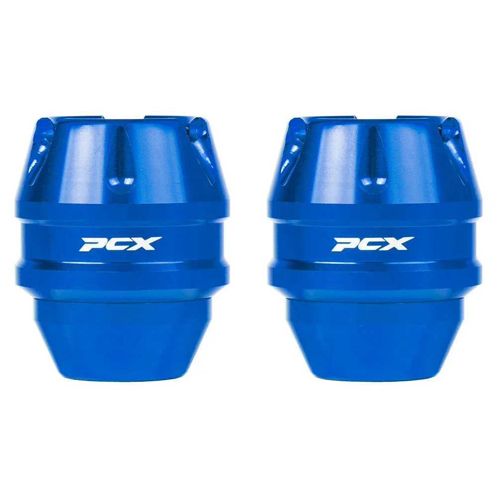 لهوندا PCX125 PCX150 PCX160 ADV150 دراجة نارية الجبهة عجلة المحور شوكة تحطم المتزلجون مكافحة تحطم غطاء الحرس حامي الملحقات