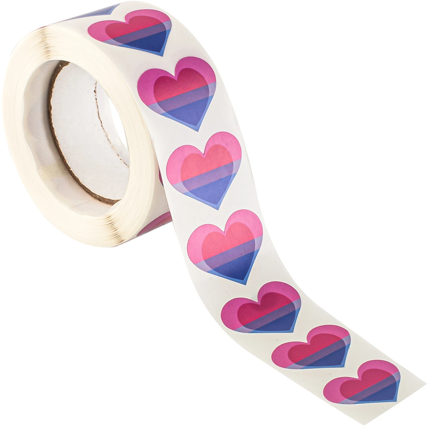 

500PCS Stickers 25mm Bisexual Asexual Paper Sticker Label Packaging Seals Crafts Favor Tag