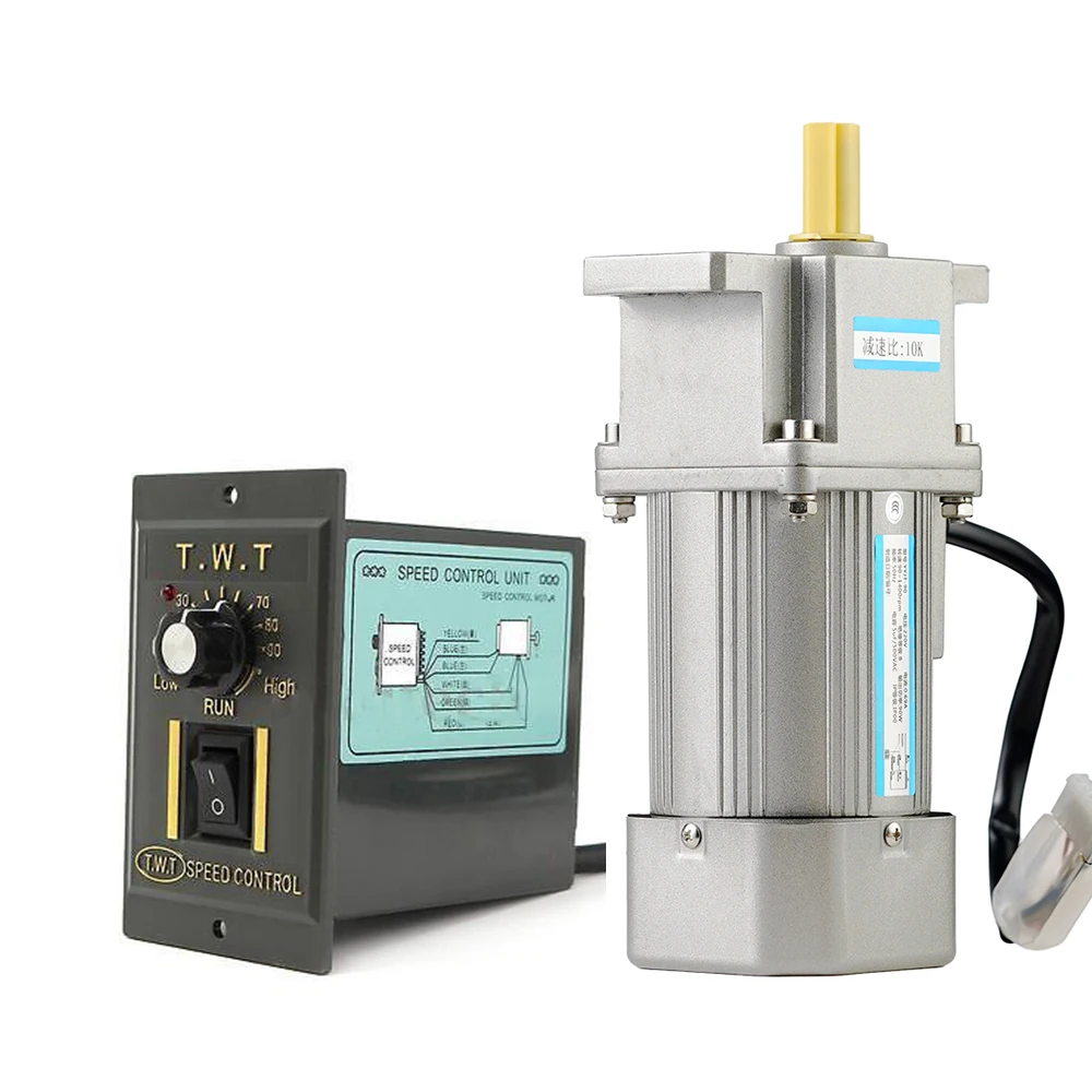 

120W 56rpm 17Nm Three Phase 380V AC Induction Variable Gear Motor with Gearbox