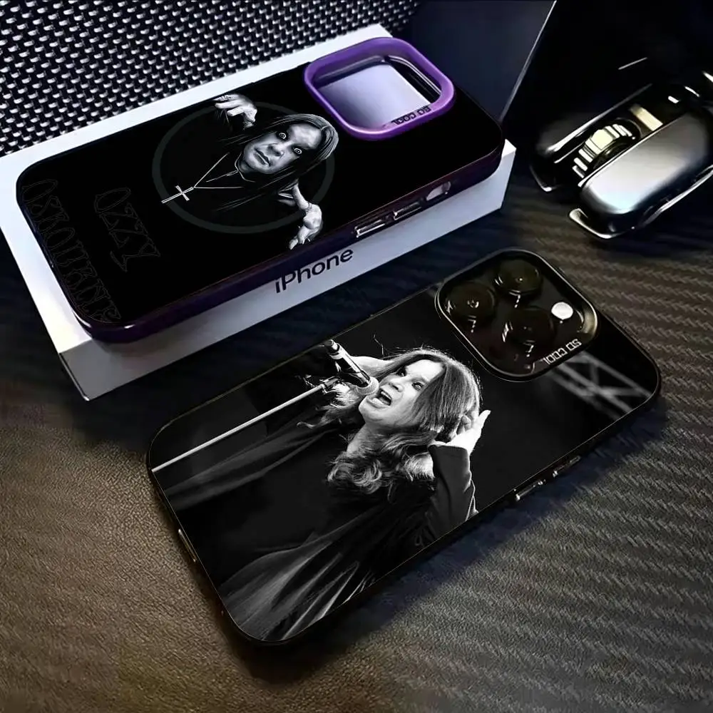 

Band O-Ozzy O-Osbourne Phone Case For iPhone 17,16,15,14,13,12,11 Plus,Pro Max,XS,Colorful Silver Black Cover