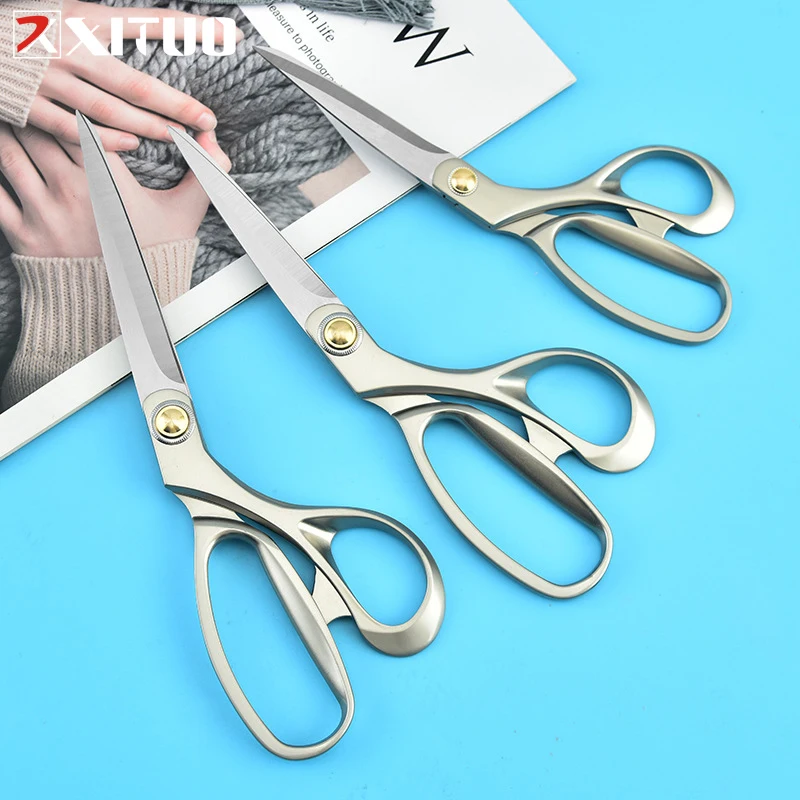 

Sewing Tailor Scissors Fabric Scissors Heavy Duty Stainless Steel Pro Shears for Dressmaker Designer Fabrics Leather Paper Cut