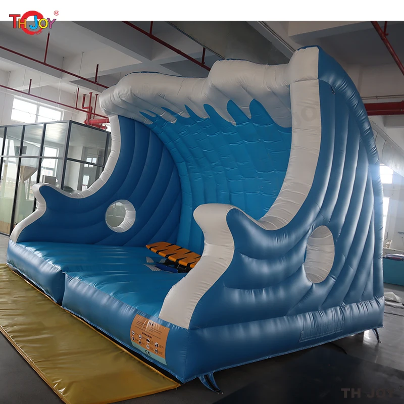 5x4m Mechanical Surfboard Ride Inflatable Rodeo Surf inflatable mechanical surfboard for sale