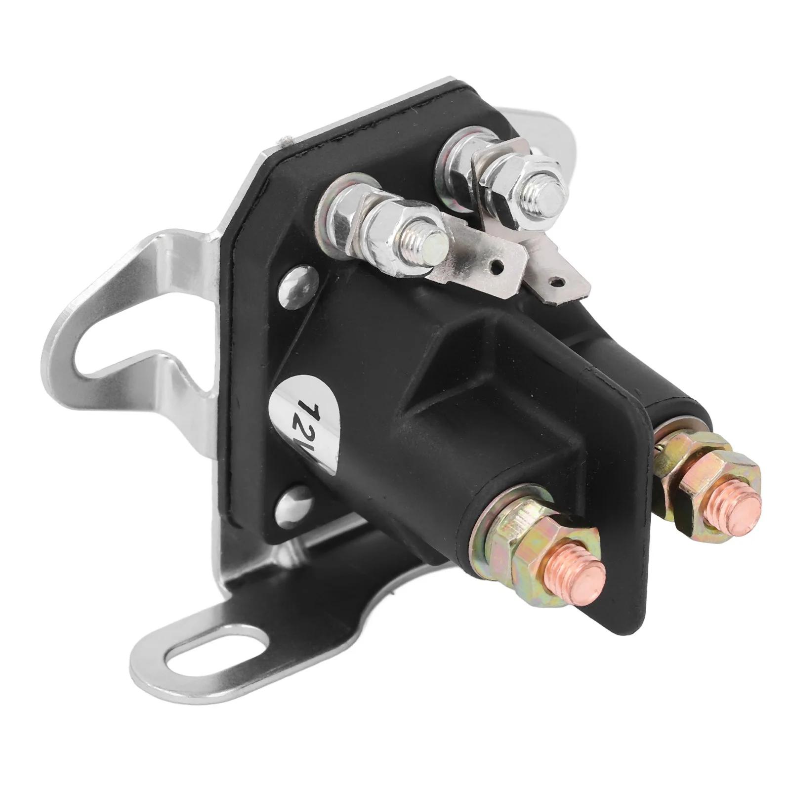 Small Starter Relay Electromagnetic Relay Magnetic Switch for Grass Mower ATV Snowmobile Garden Tractor 12V 100A