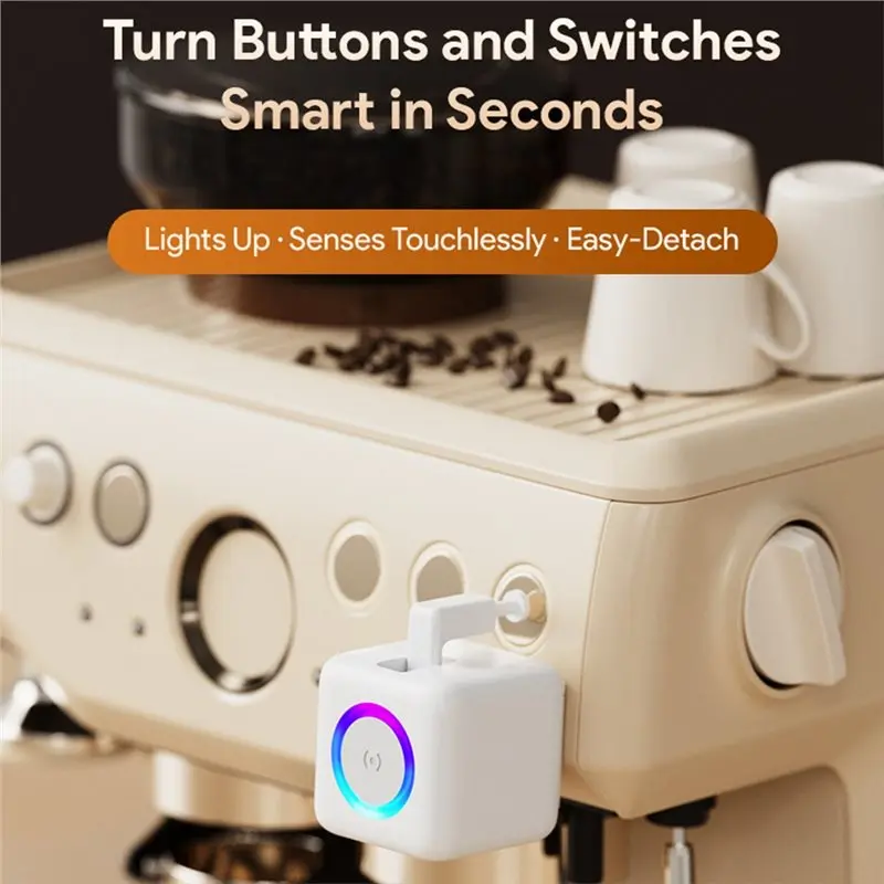RABIT AS59~ Smart Button Pusher No-Wire Bluetooth Robot Switch With App Timer& Touch Control