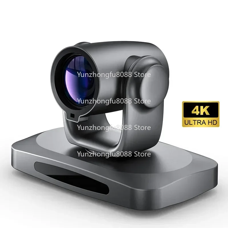 30X-NDI 3G-SDI LAN POE 4K/60FPS Broadcast Live Streaming NDI for Church Supports VMix OBS - High-Definition Video Capture Device