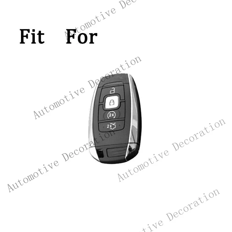 Z+ Zinc Alloy TPU Car Key Fob Case Cover for Lincoln MKZ, MKC, Navigator, and Continental Models