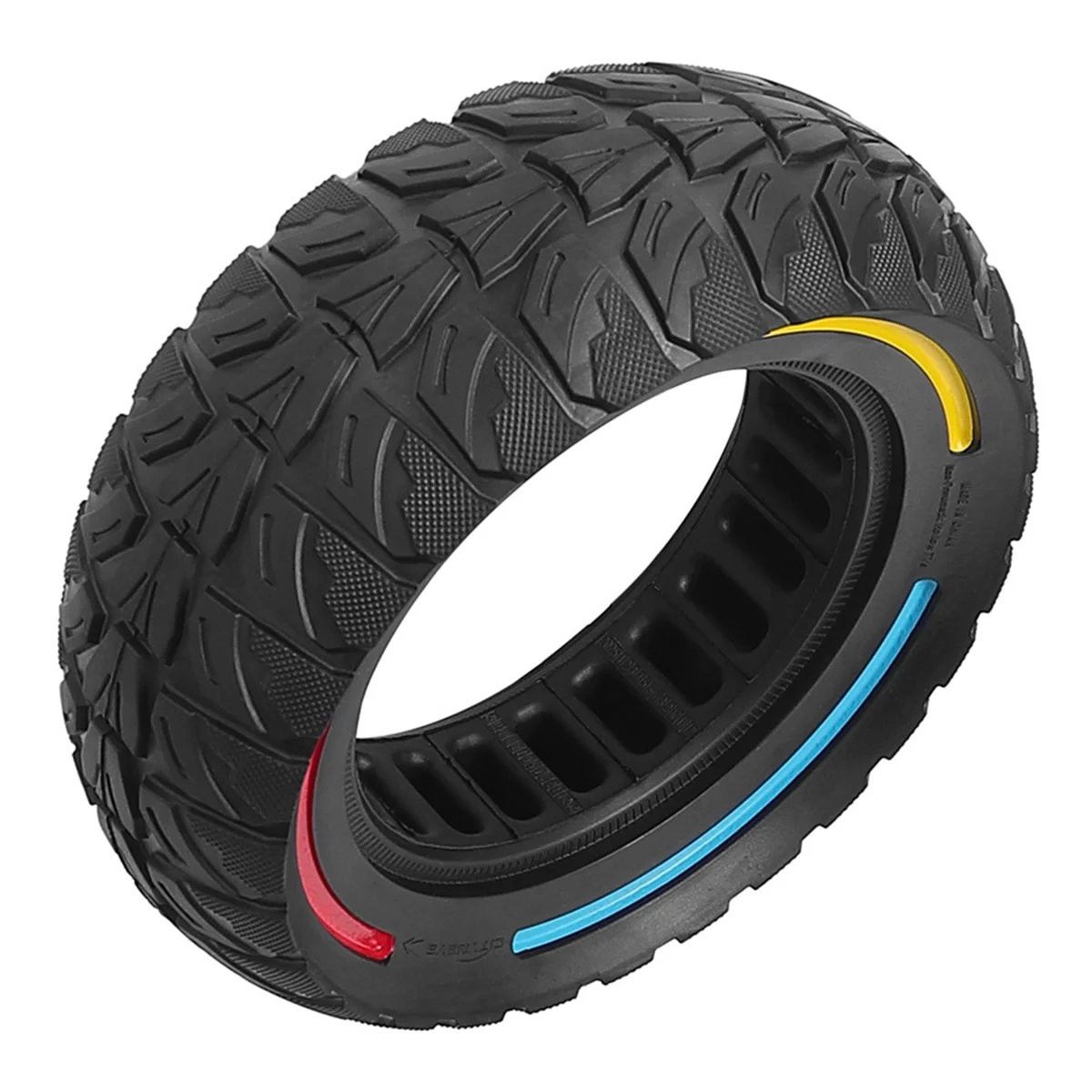 AA74 8.5x3.0 ثقب الإطارات الصلبة 80/65-6 كشط لـ 8 9+ /Zero8 9 ملحقات إطارات سكوتر كهربائي