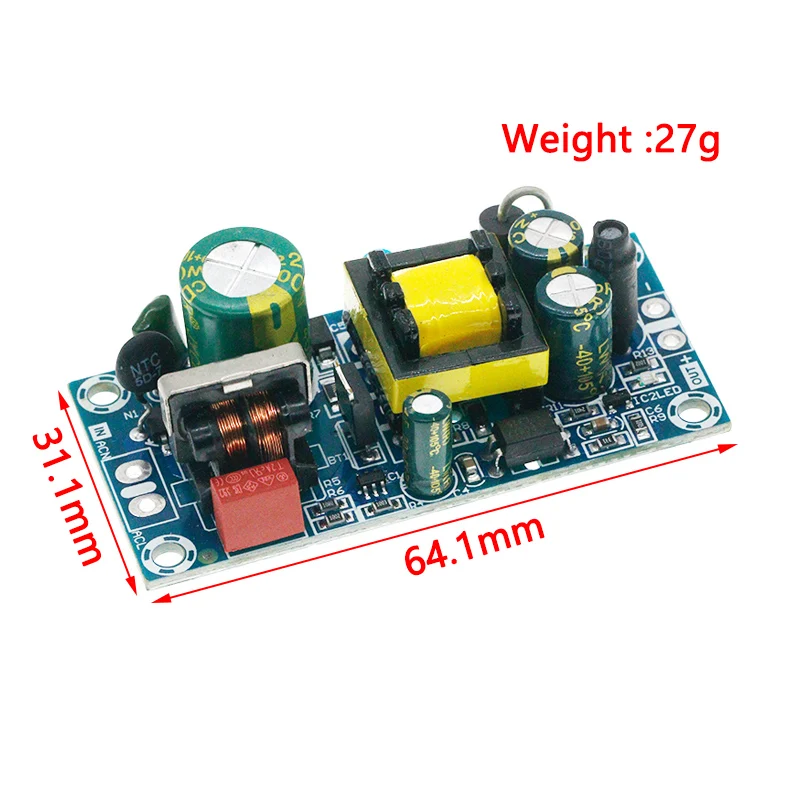 AC-DC isolation switch power module Raw board 5V2A 10W