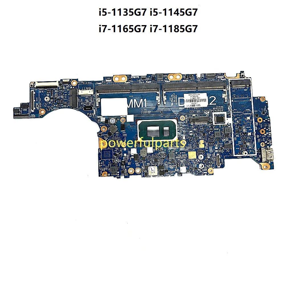 For HP EliteBook 830 840 G8 Motherboard 6050A3426501 N19930-001 N19929-601 N19931-601 N19927-601 i5 i7 11th CPU Working OK