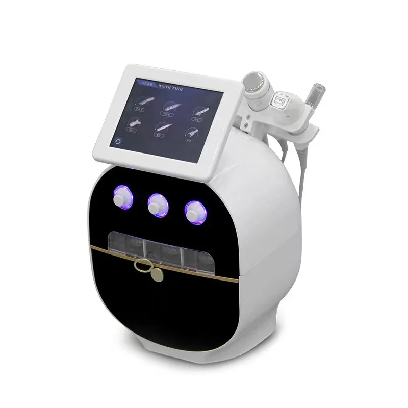 New Model 6 In 1 Peel Dermabrasion Cleaning Hydros Beauty Machine Hydro Hydrodermabrasion Hidro Beauty  Machine