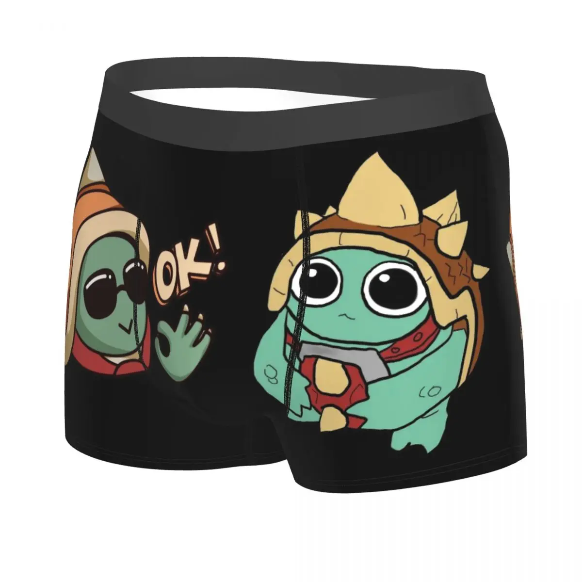 League Of Legends Game Rammus Ok Men Boxer Briefs Highly Breathable Underpants Top Quality Print Shorts Birthday Gifts