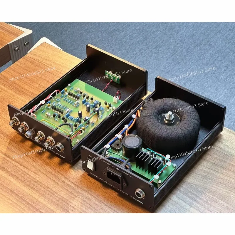Replica fully discrete single-ended Class A mm mc bile flavor vinyl singing head amplifier