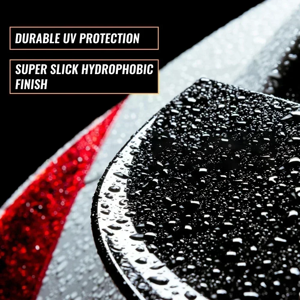 10H Ceramic Car Coating 500ML Nano Liquid Glass Plated Crystal Hydrophobic Waterproof Polishing Paint Hardness Car Polish Wax image 2
