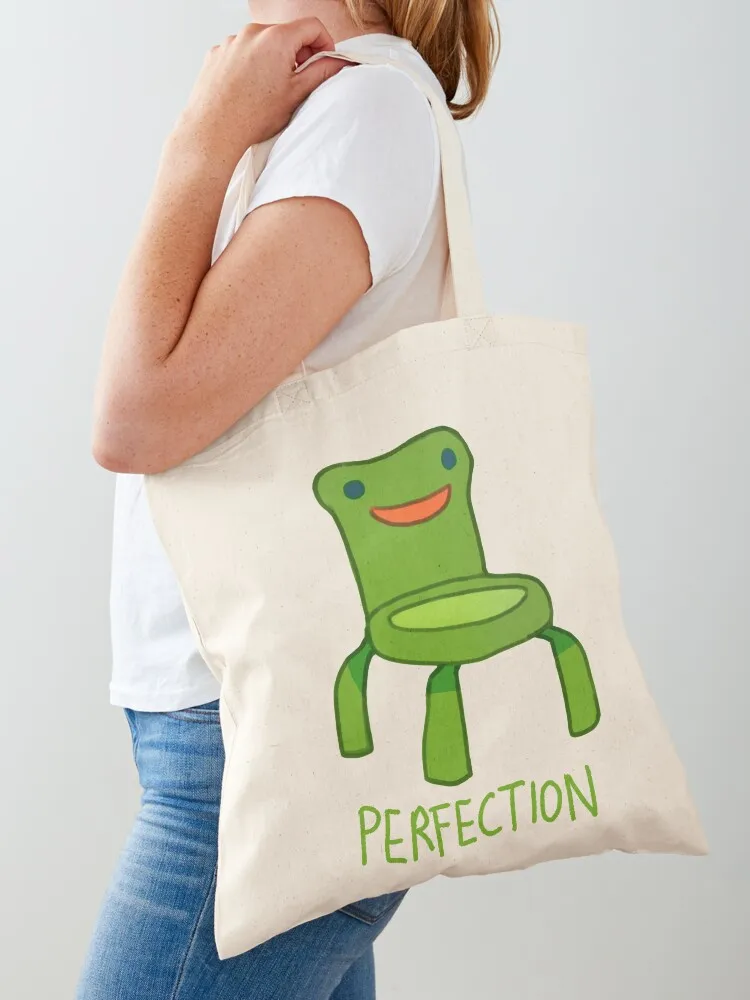 

Perfection Tote Bag woman shopping bag canvas bags Women's beach bags