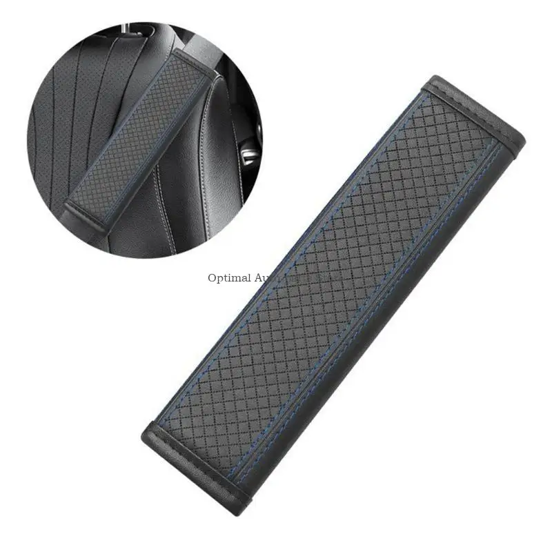

Auto Safety Seatbelt Shoulder Pad Leather Comfortable Covers for Car SUV Elegant