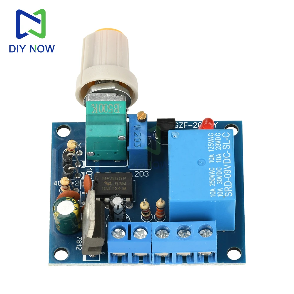 Einstellbare Frequenz Schalter Relais 10A Mixer-strobode Motor Control Modul Taschenlampe Schaukel Maschine Motor Vorwärts und Rückwärts