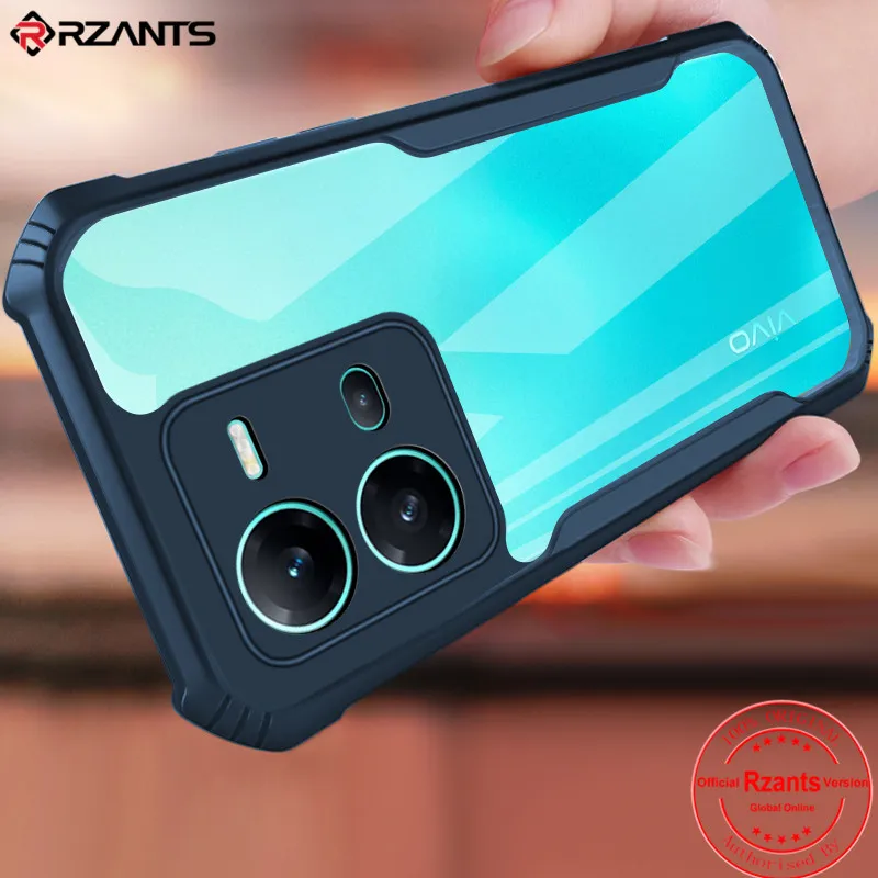 Rzants For VIVO V25 5G V25E 4G Case Slim Cover Casing Camera Protection Small Hole Phone Shell