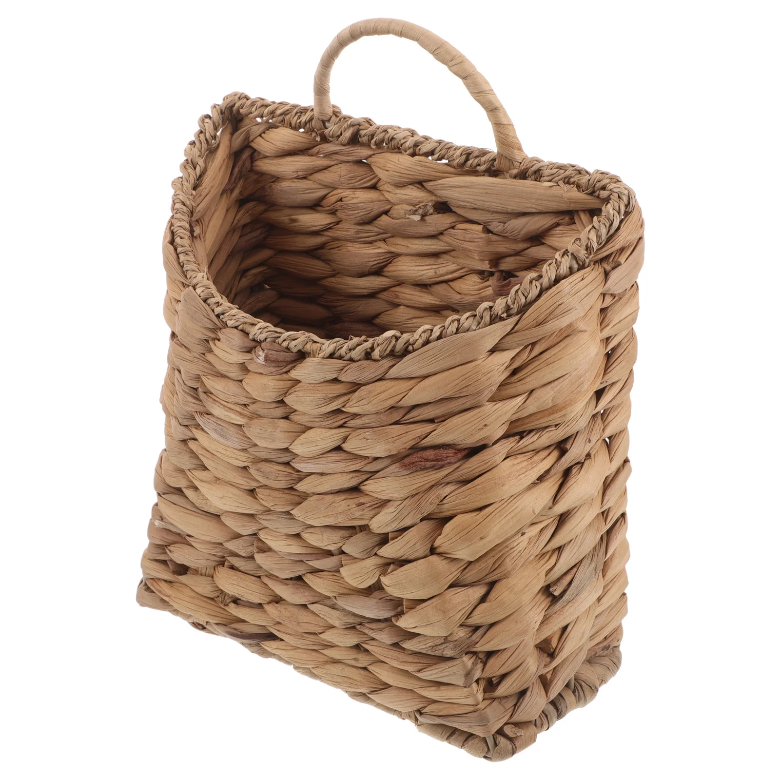 

Woven Wall Hanging Basket Decorative Storage Organizer Handmade Boho Style Hanging Planter for Home Decor Living Room Essentials