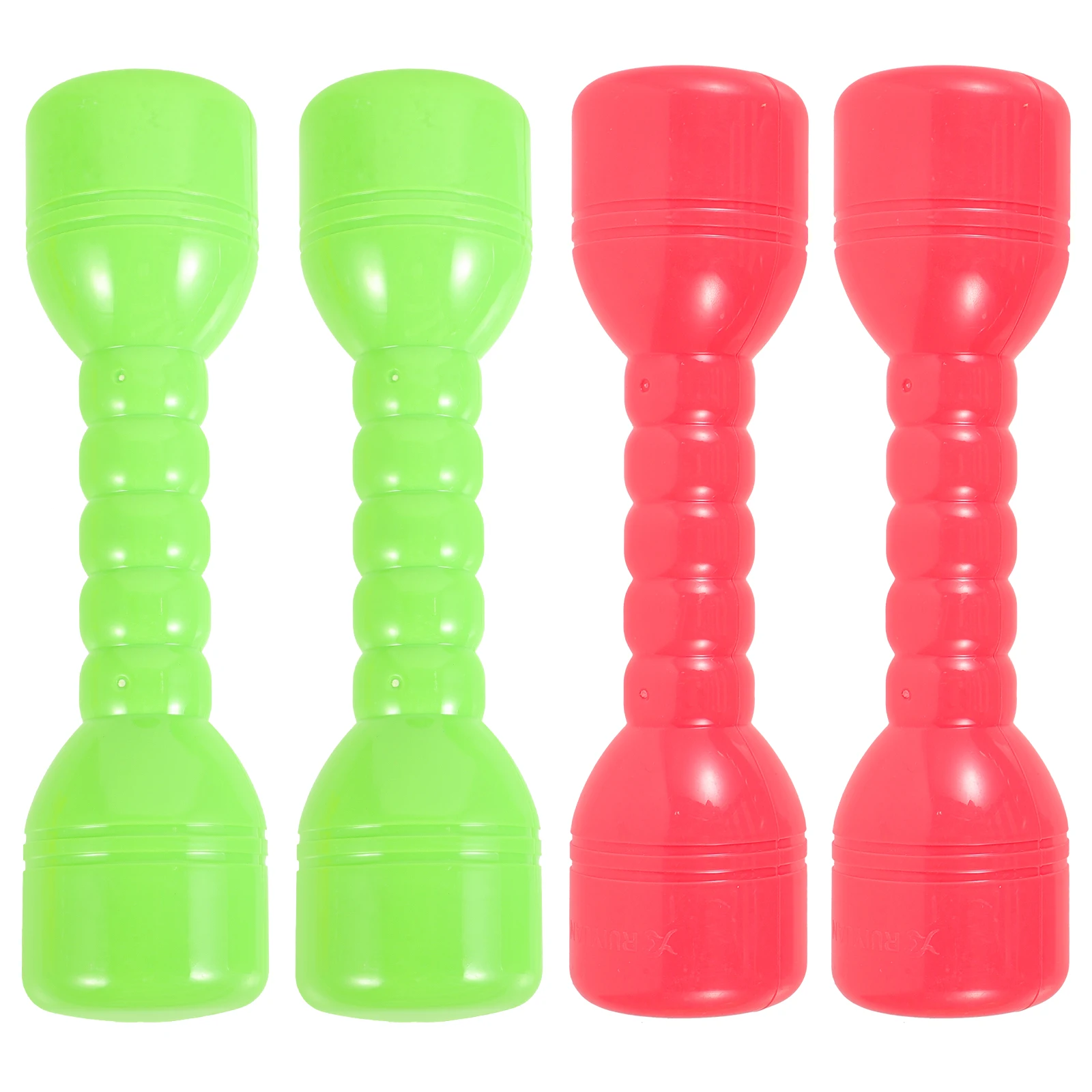 4pcs Water Children Barbell Pool Swim Barbell Training Aquatic Exercise Barbell Equipment Water Aerobics Exercise