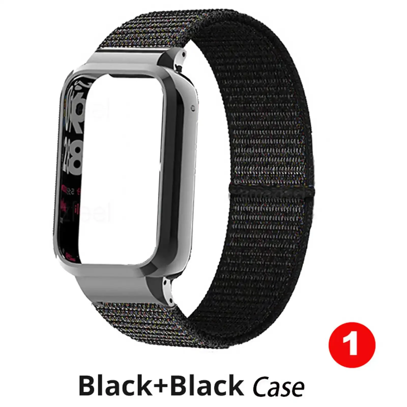 Para Xiaomi Mi Band 8 7 Pro correa inteligente wacth correa de nailon + funda de Metal para Mi Band 8 Pro pulsera para Mi Band 7Pro cubierta protectora