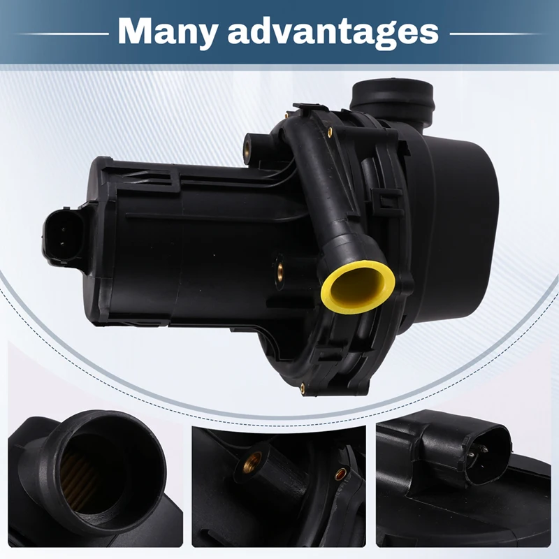 Novo para bmw z3 e36 1998-2002 roadster coupe carro bomba de ar secundária emissões smog 11721437465