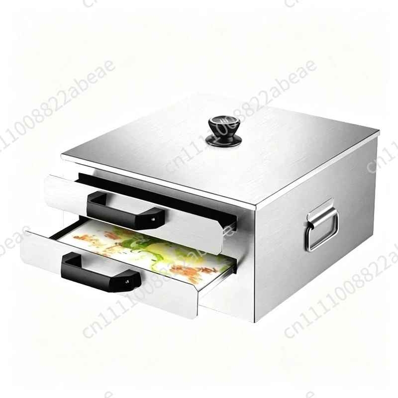 Rice Flour Machine Small Household 304 Stainless Steel Drawer Type Plate Steamer Mini Household Guangdong Rice Flour Steamer